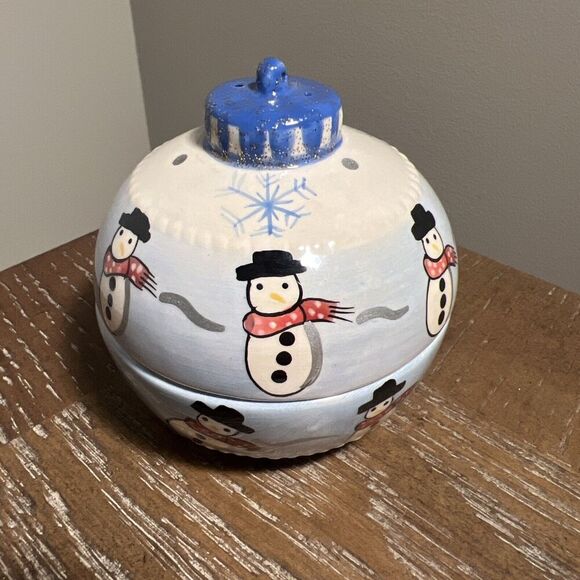 GANZ Other - Bella Casa By Ganz salt/pepper shaker Snowman ornament Christmas